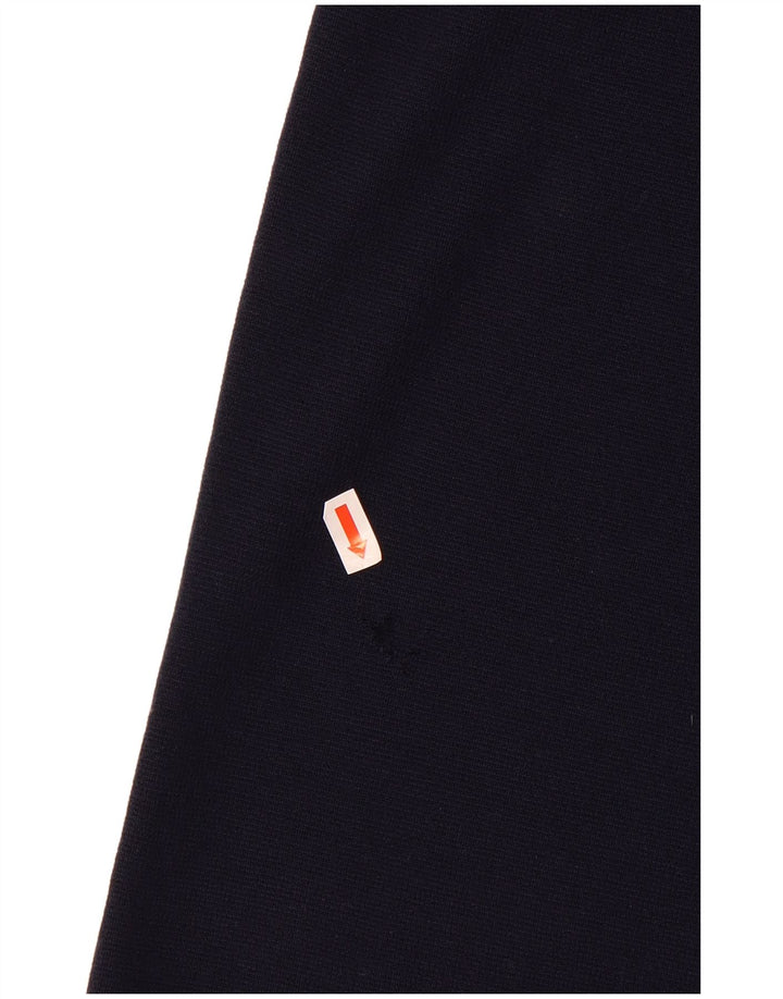 PAUL SMITH Womens Sleeveless Basic Dress UK 18 XL Navy Blue Wool