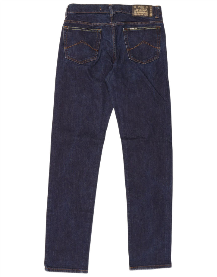 Carrera Mens Regular Straight Jeans IT 48 Medium W32 L34 Navy Blue Cotton
