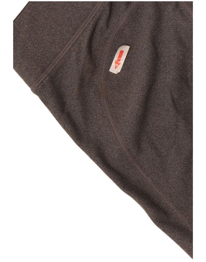 Under Armour Womens Capri Leggings UK 10 Small Grey Polyester