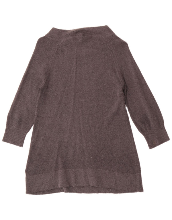 Henry Cottons Womens 3/4 Sleeve Boat Neck Jumper Sweater IT 44 Medium Grey