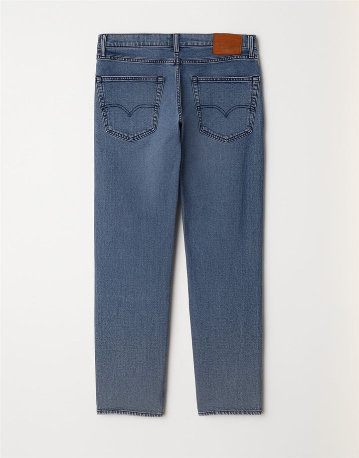 Levi's Mens 502 Straight Jeans W30 L30 Blue Cotton