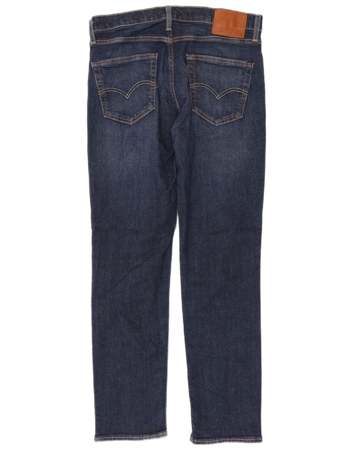 Levi's Mens 511 Slim Jeans W34 L32 Navy Blue Cotton
