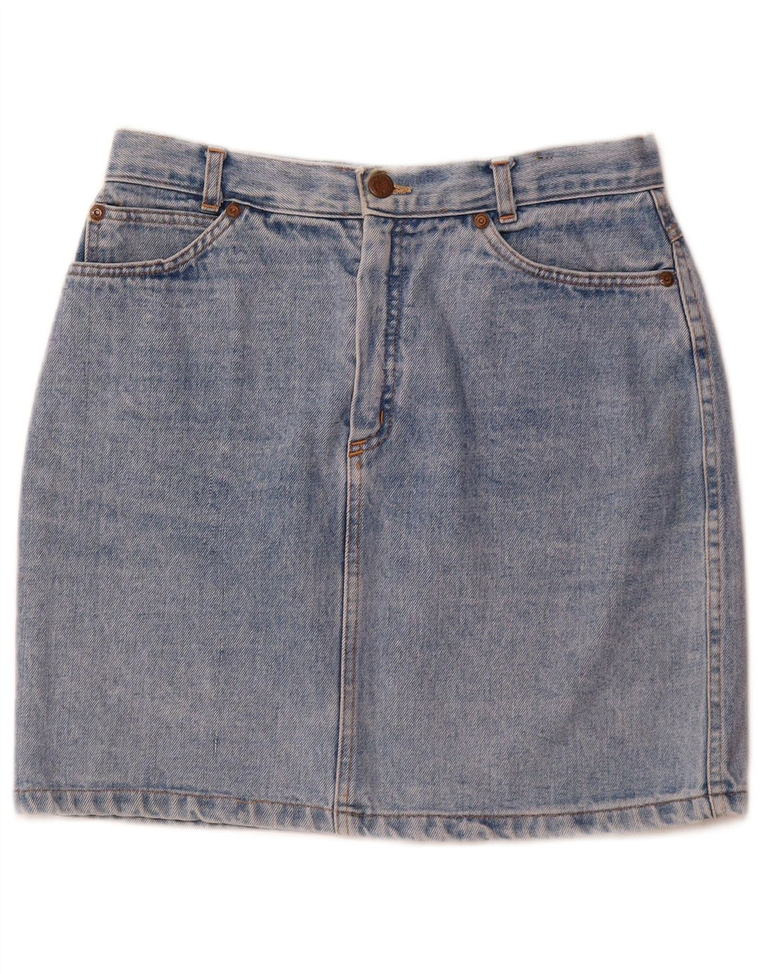 Jean's West Womens Denim Skirt W28 Medium  Blue