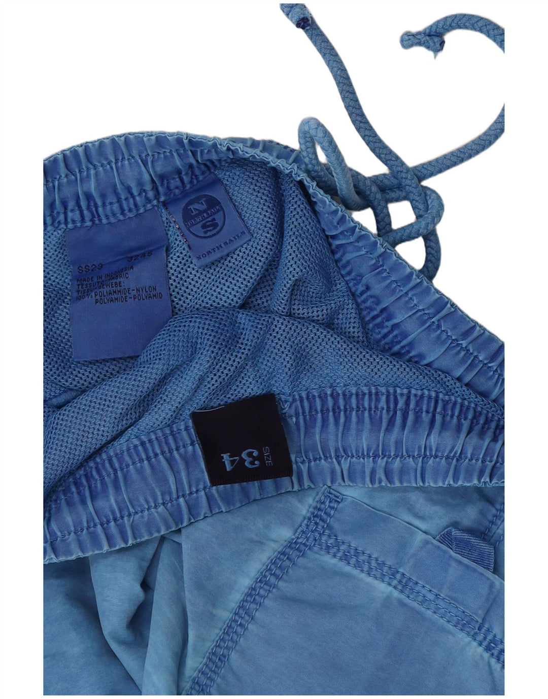 North Sails Mens Swimming Shorts Large  Blue Polyamide