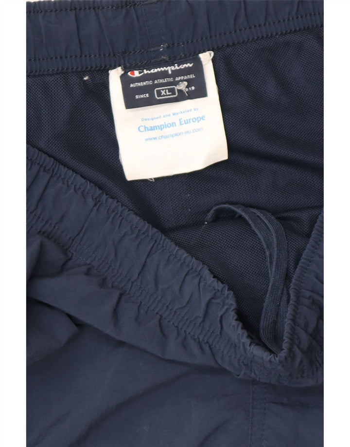 Champion Mens Swimming Shorts XL  Navy Blue Polyamide