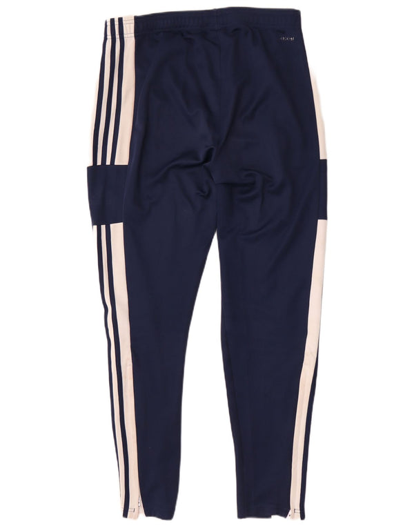Adidas Mens Aeroready Tracksuit Trousers Medium Navy Blue Colourblock