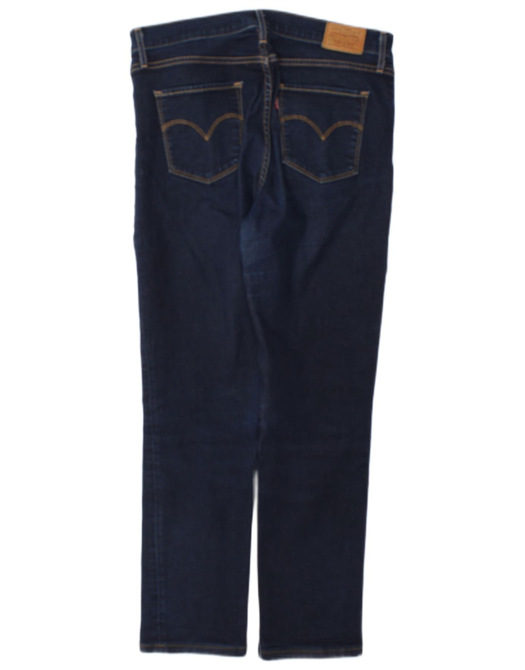 Levi's Womens Slim Jeans W31 L27 Navy Blue Cotton