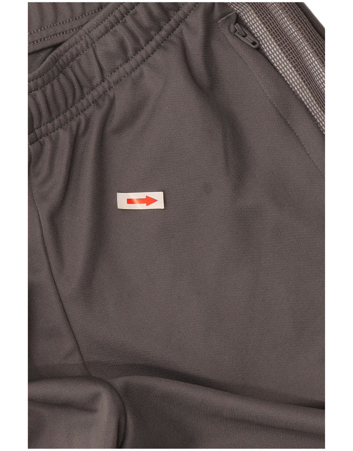 Adidas Mens Aeroready Tracksuit Trousers Small Grey Polyester