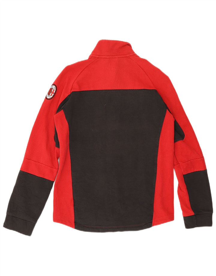 Puma Boys AC Milan Tracksuit Top Jacket 13-14 Years Red Colourblock