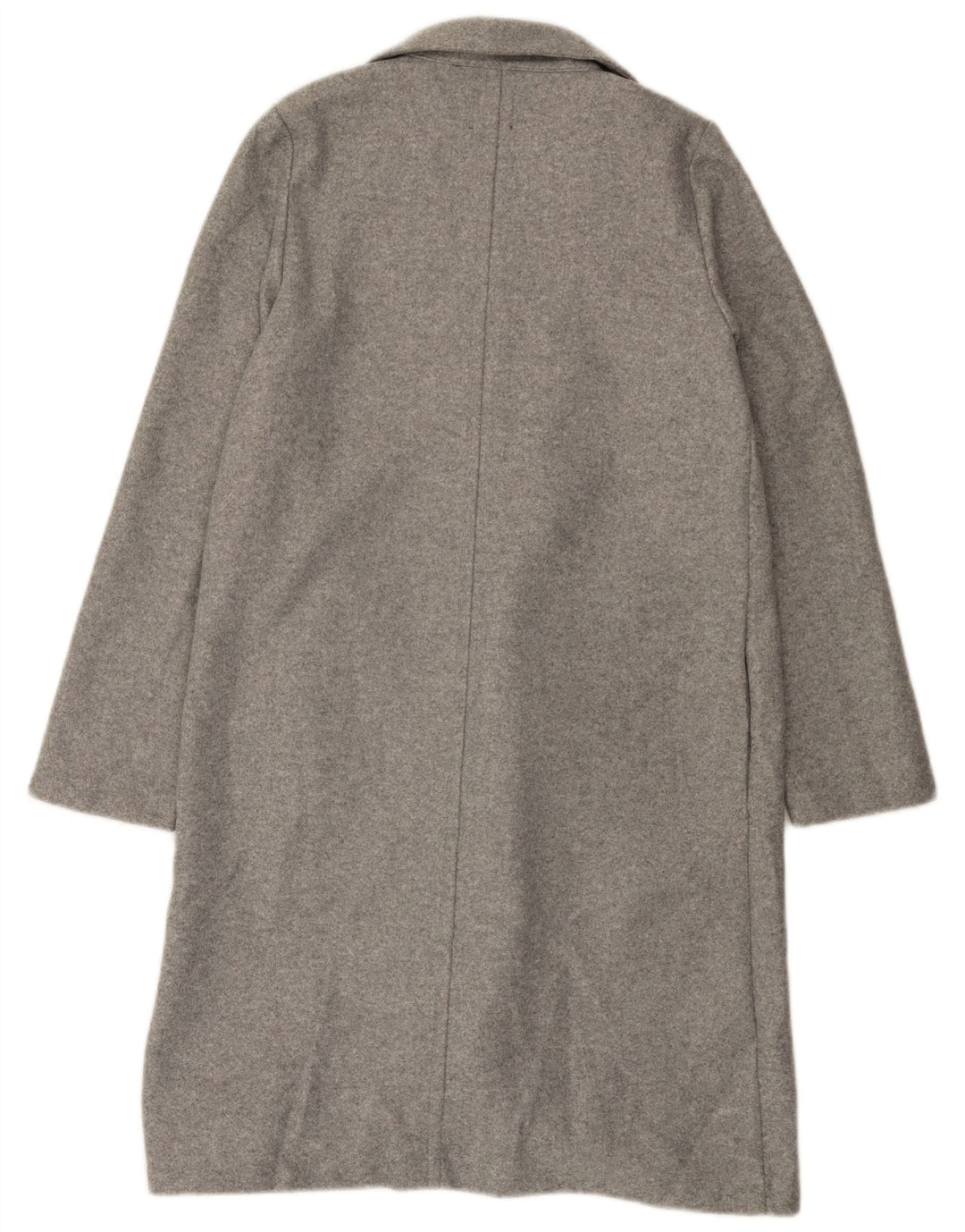 Zara Womens Open Overcoat UK 10 Small Grey