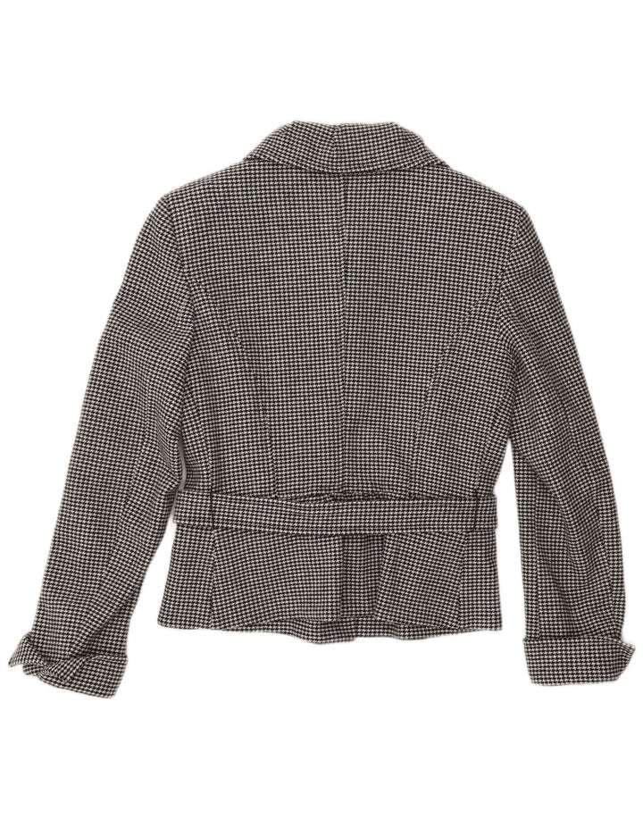 MAX MARA Womens 4 Button 2 Piece Skirt Set UK 10 Small W28 Grey Classic