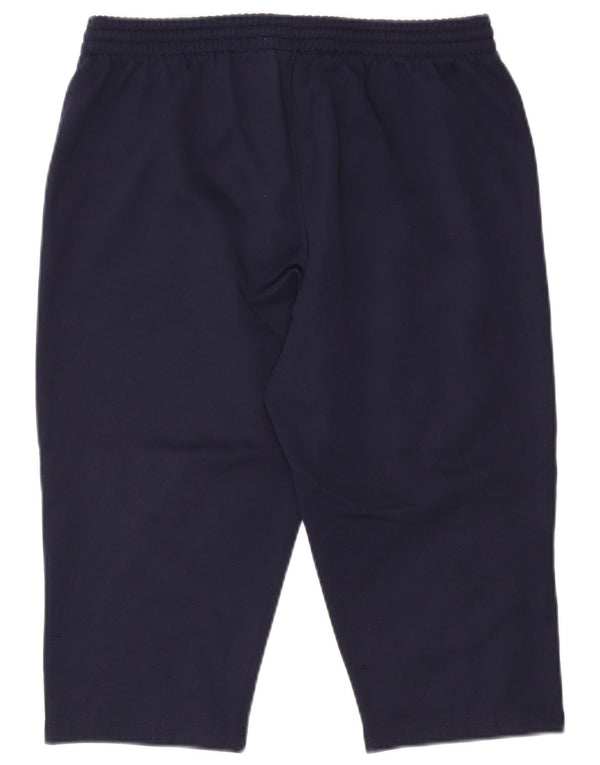 Kappa Mens Bermuda Sport Shorts Large Navy Blue Polyester Sports