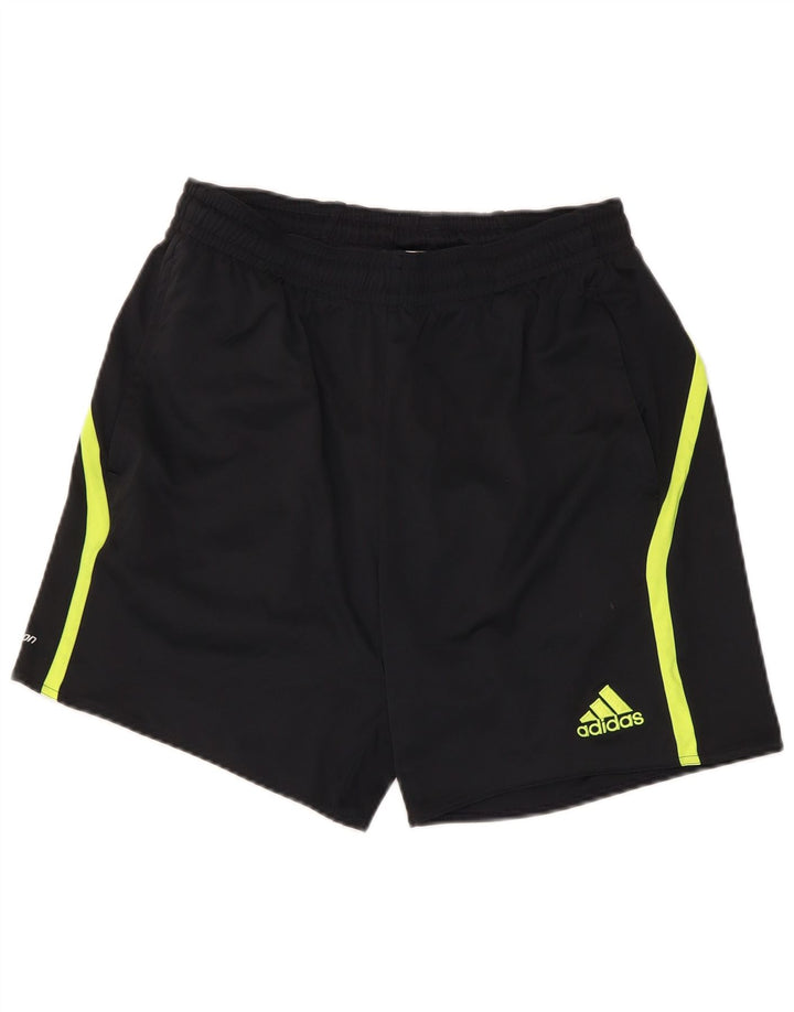 Adidas Mens Climacool Sport Shorts Medium Black Colourblock Polyester