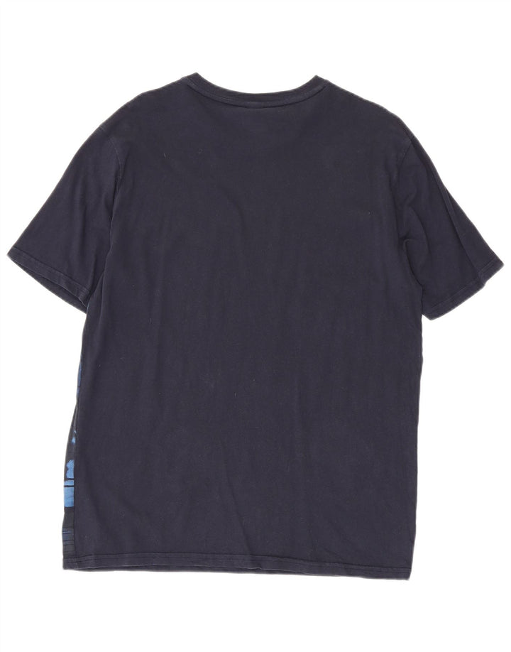 Oakley Mens Regular Fit T-Shirt Top Medium Navy Blue Floral