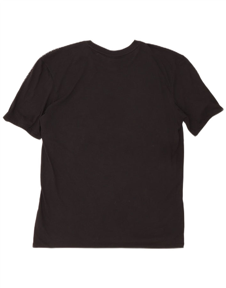 NIKE Mens Standard Fit T-Shirt Top Large Black Cotton