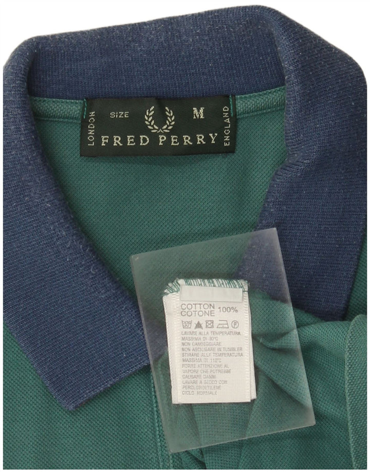 Fred Perry Mens Polo Shirt Medium Green