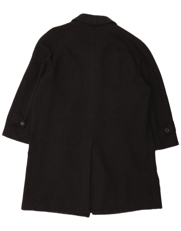 Vintage Mens Overcoat UK 44 2XL Black