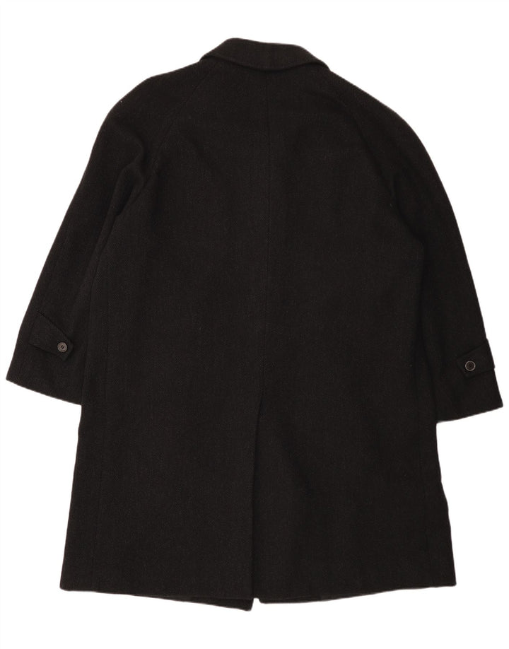 Vintage Mens Overcoat UK 44 2XL Black