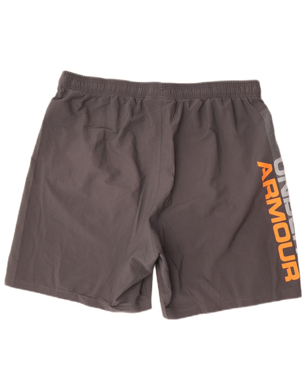 Under Armour Mens Graphic Sport Shorts XL Grey