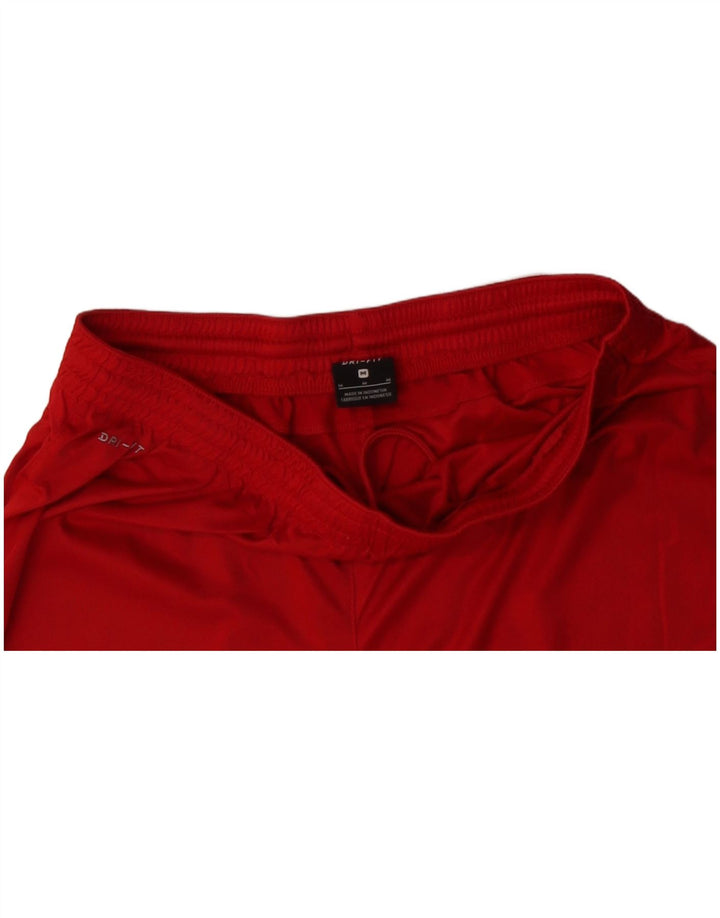 NIKE Mens Dri Fit Sport Shorts Medium  Red Polyester