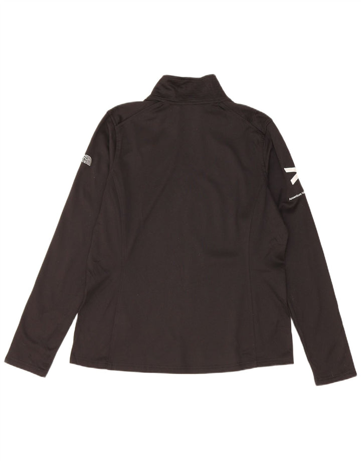 The North Face Womens Graphic Pullover Tracksuit Top UK 16 Large Black