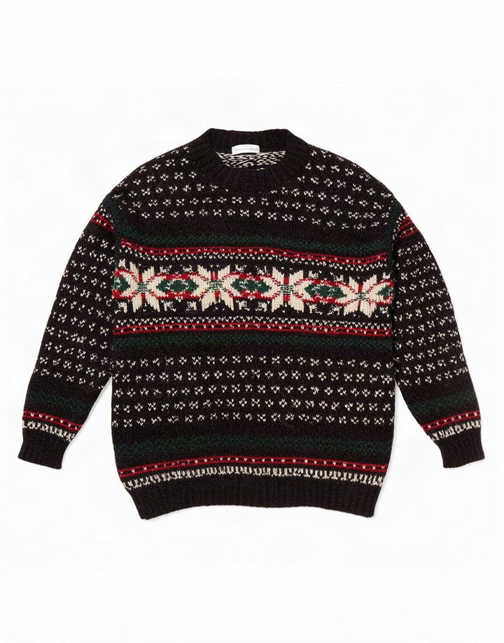 Marks & Spencer Mens St. Michael Crew Neck Jumper Sweater XL Black