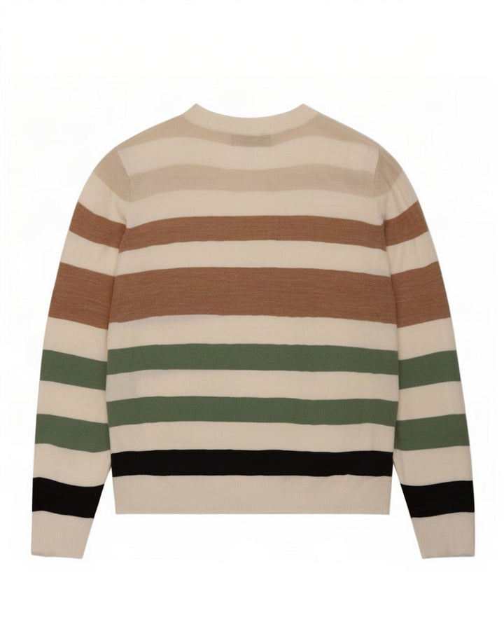 Marks & Spencer Womens V-Neck Jumper Sweater UK 16 Large Multicoloured
