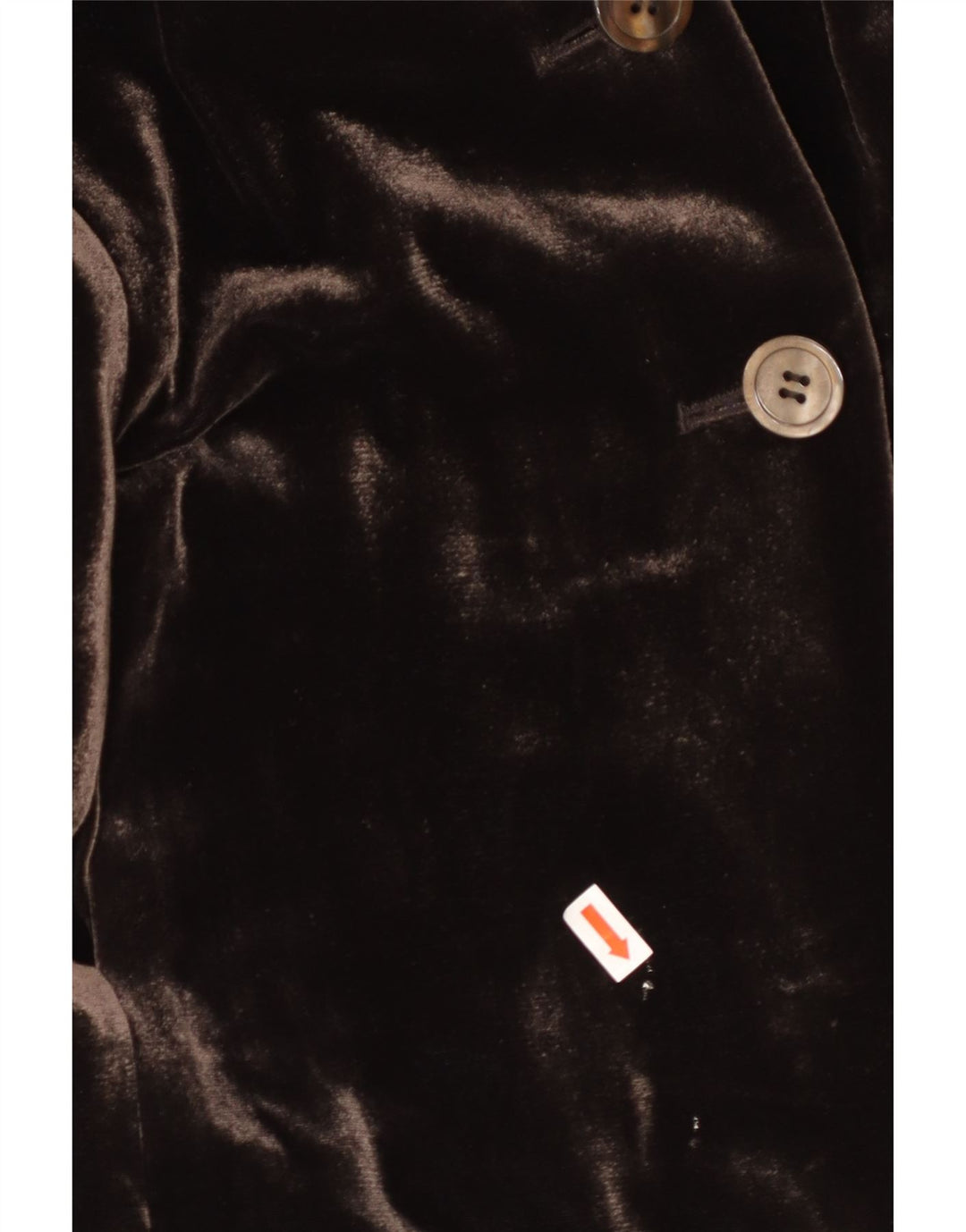 APRIORI Womens 3 Button Blazer Jacket UK 14 Large  Brown Silk