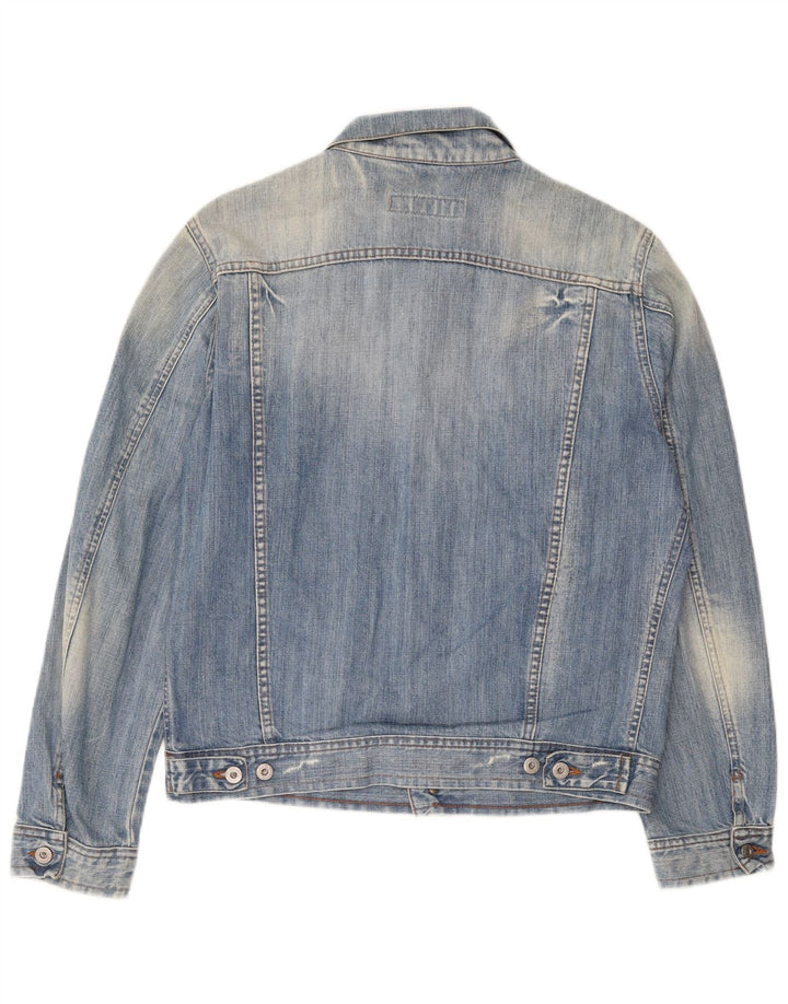 X-Cape Womens Denim Jacket UK 18 XL Blue Cotton