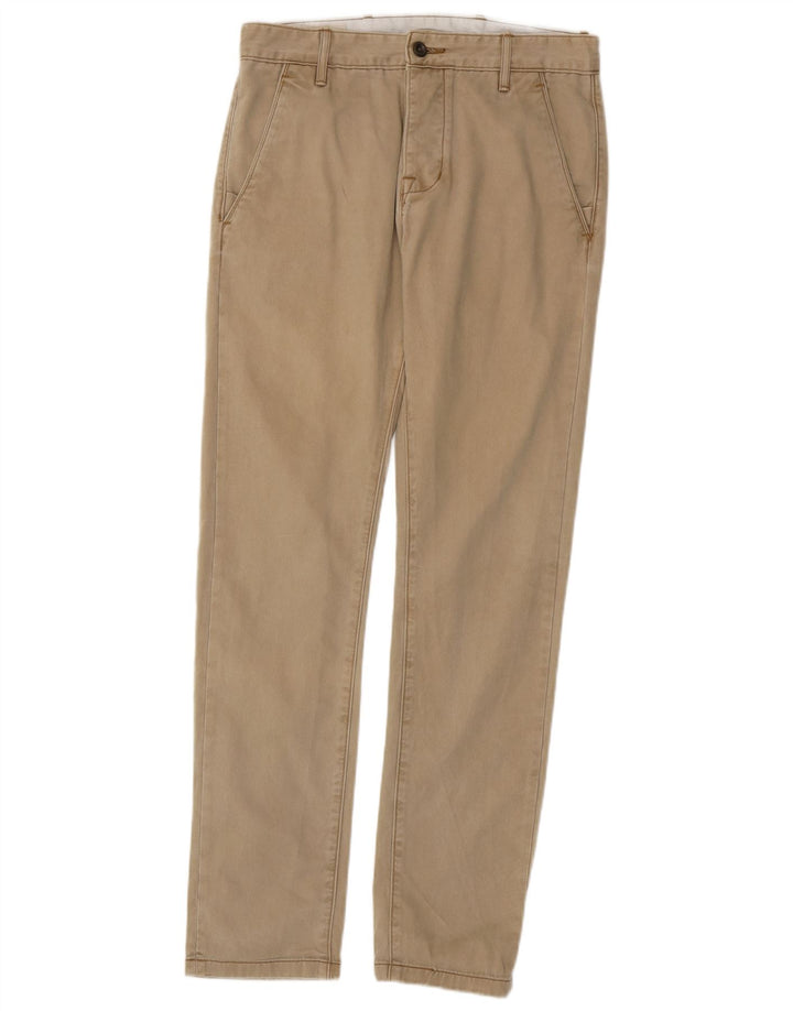Levi's Mens Slim Chino Trousers W29 L32 Beige Cotton