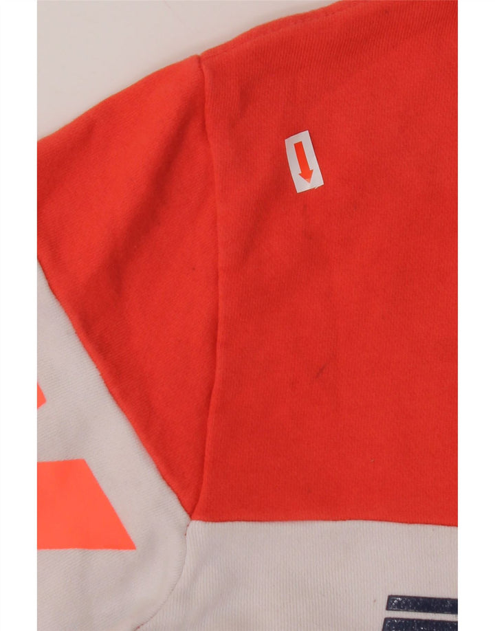 SUPERDRY Mens Loose Fit Sweatshirt Jumper Small Multicoloured Colourblock