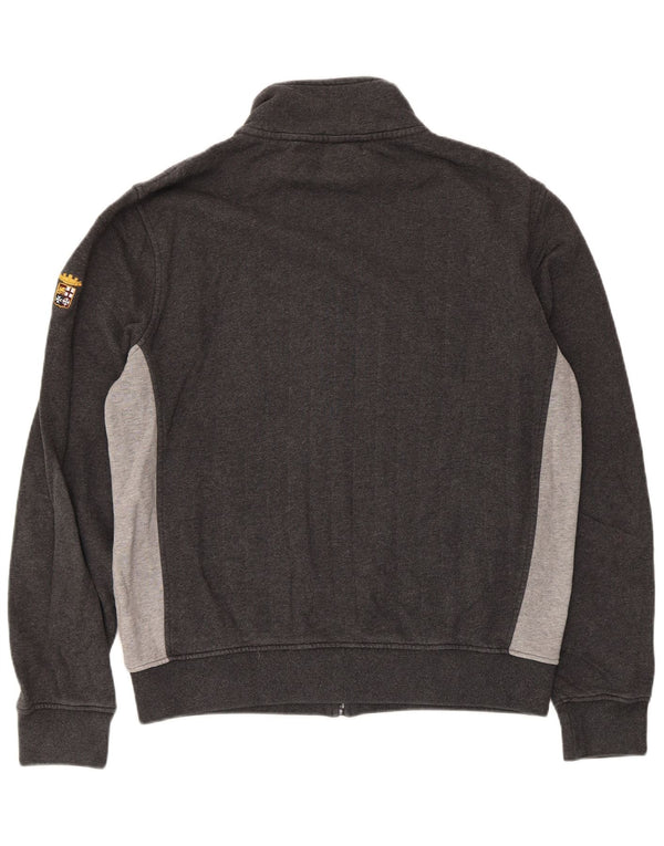 Marina Militare Mens Graphic Tracksuit Top Jacket 2XL Grey Colourblock