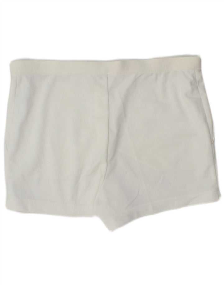 FILA Mens Chino Shorts IT 50 Large W34  White Polyester