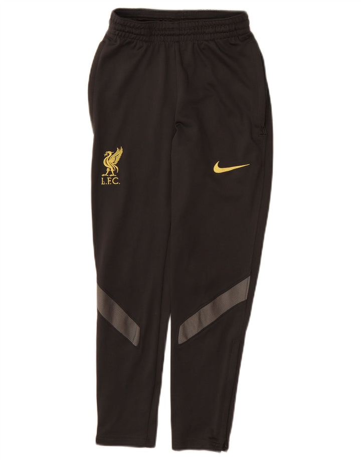 NIKE Boys Liverpool Tracksuit Trousers 8-9 Years Small  Grey Polyester