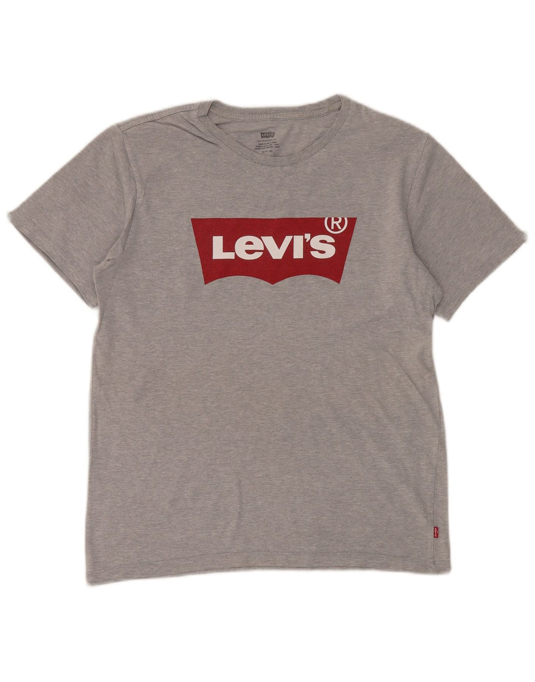 Levi's Mens Graphic T-Shirt Top Small Grey