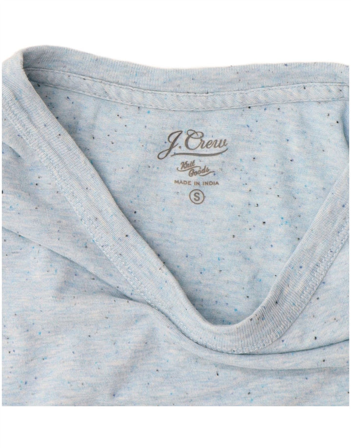 J. Crew Mens T-Shirt Top Small Blue Flecked Cotton
