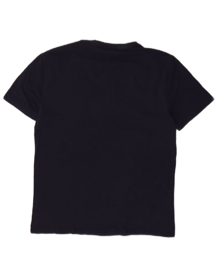 Trussardi Jeans Mens T-Shirt Top Small Navy Blue