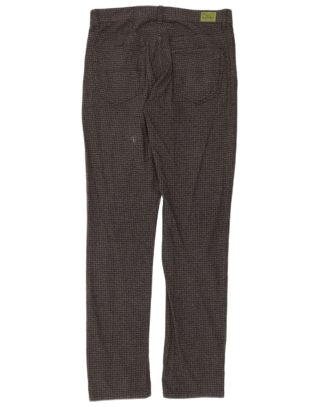 Harmont & Blaine Mens Casual Trousers IT 48 Medium W34 L34 Grey Check