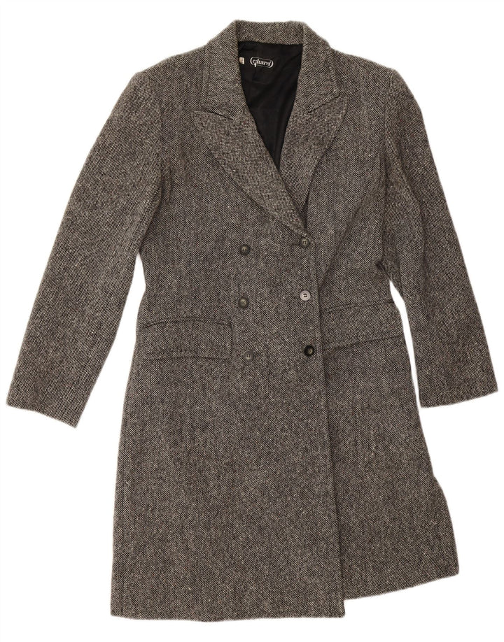 Cacharel Womens Overcoat EU 38 Medium Grey