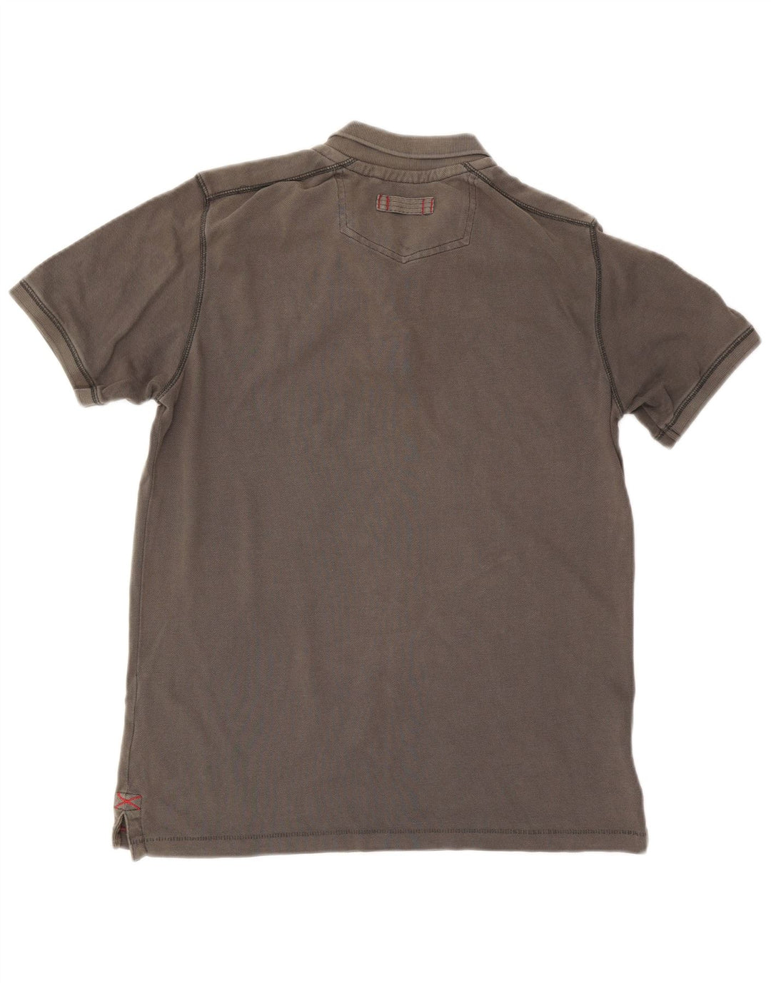 Fat Face Mens Polo Shirt Medium Grey Cotton