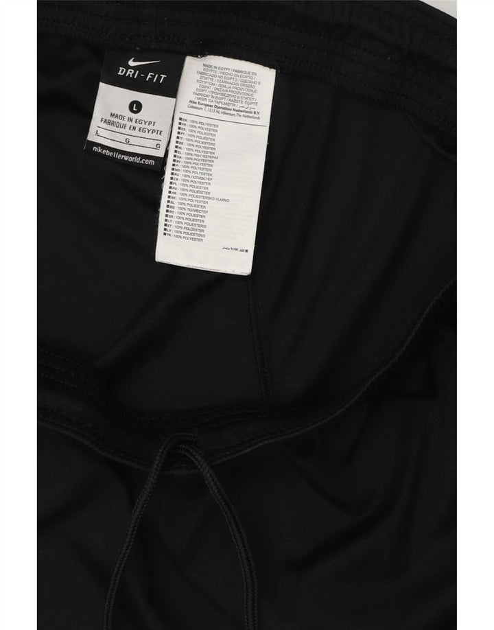 Nike Mens Dri Fit Sport Shorts Large Black Polyester