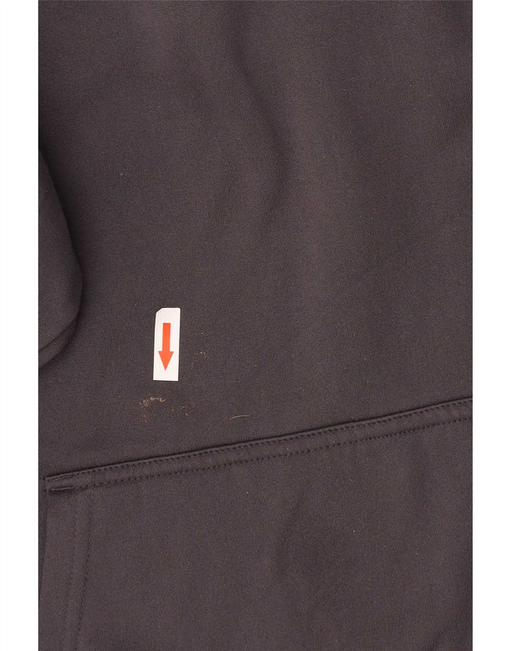 Reebok Mens Hoodie Jumper Medium Grey Polyester