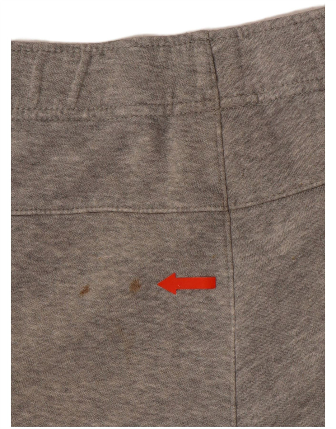 NIKE Mens Tracksuit Trousers Joggers Large Grey Colourblock Cotton