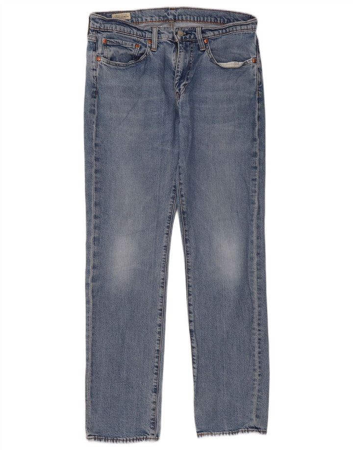 Levi's Mens Straight Jeans W31 L32 Blue