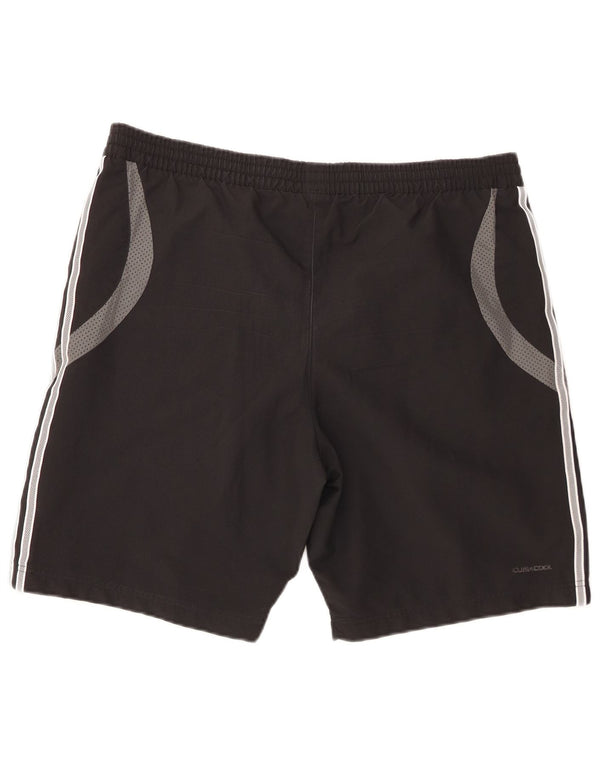 Adidas Mens Climacool Sport Shorts Medium Black Colourblock Polyester