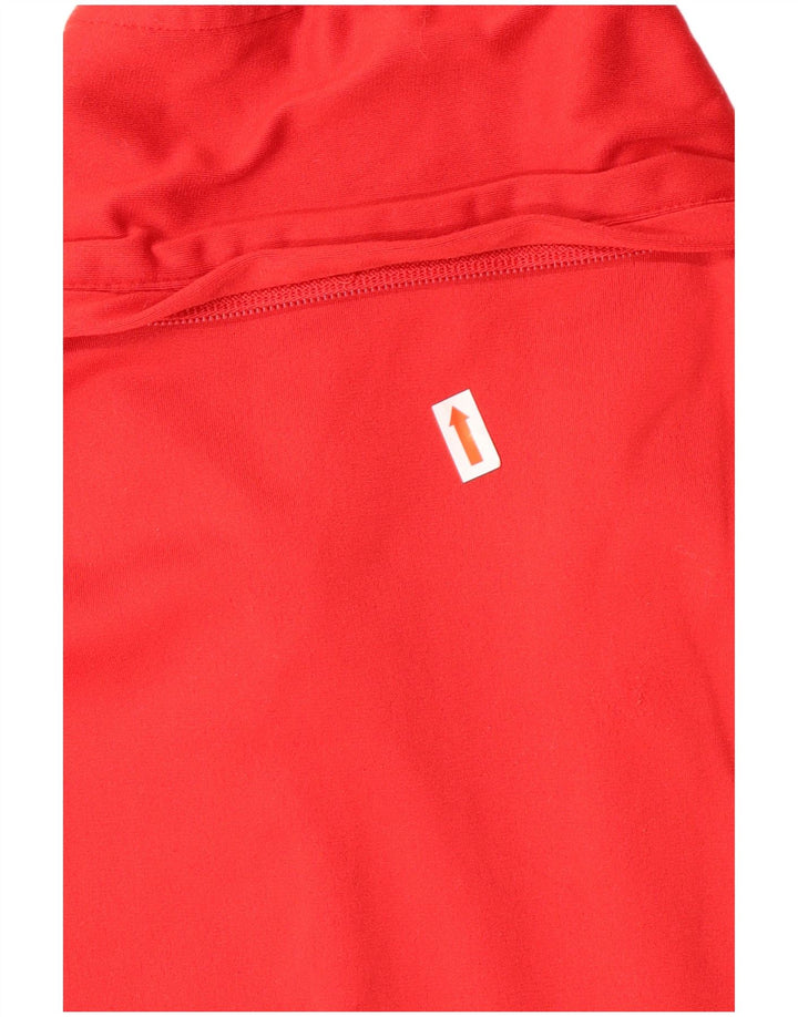 CHAMPION Mens Graphic Tracksuit Top Jacket Large Red Polyester