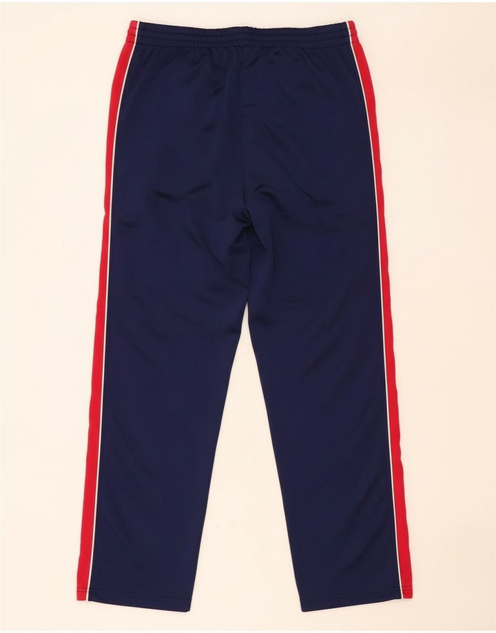 Fila Mens Tracksuit Trousers IT 48 Medium Navy Blue Colourblock Polyester