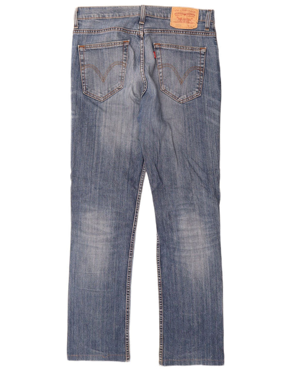 Levi's Mens Slim Jeans W32 L30 Blue Cotton