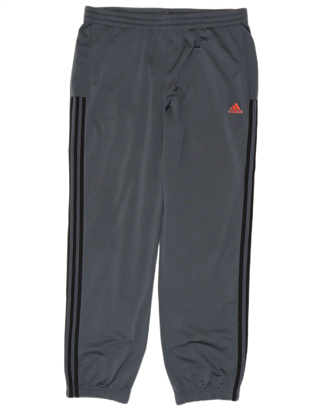 ADIDAS Mens Tracksuit Trousers Joggers UK 44/46 Large  Grey Polyester