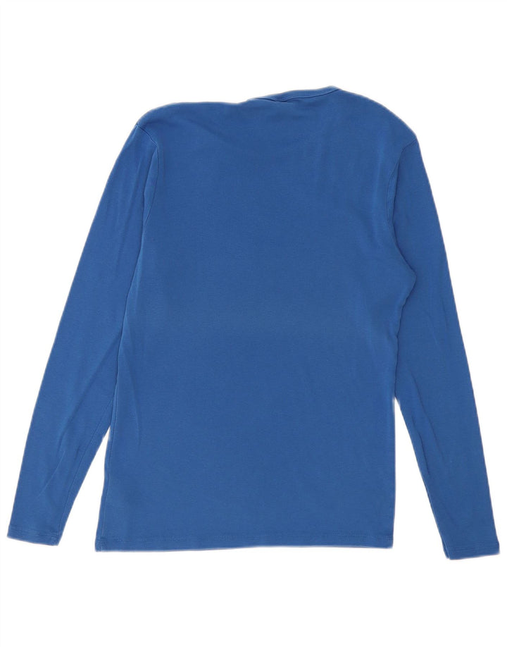 G-Star Mens Top Long Sleeve Small Blue Cotton